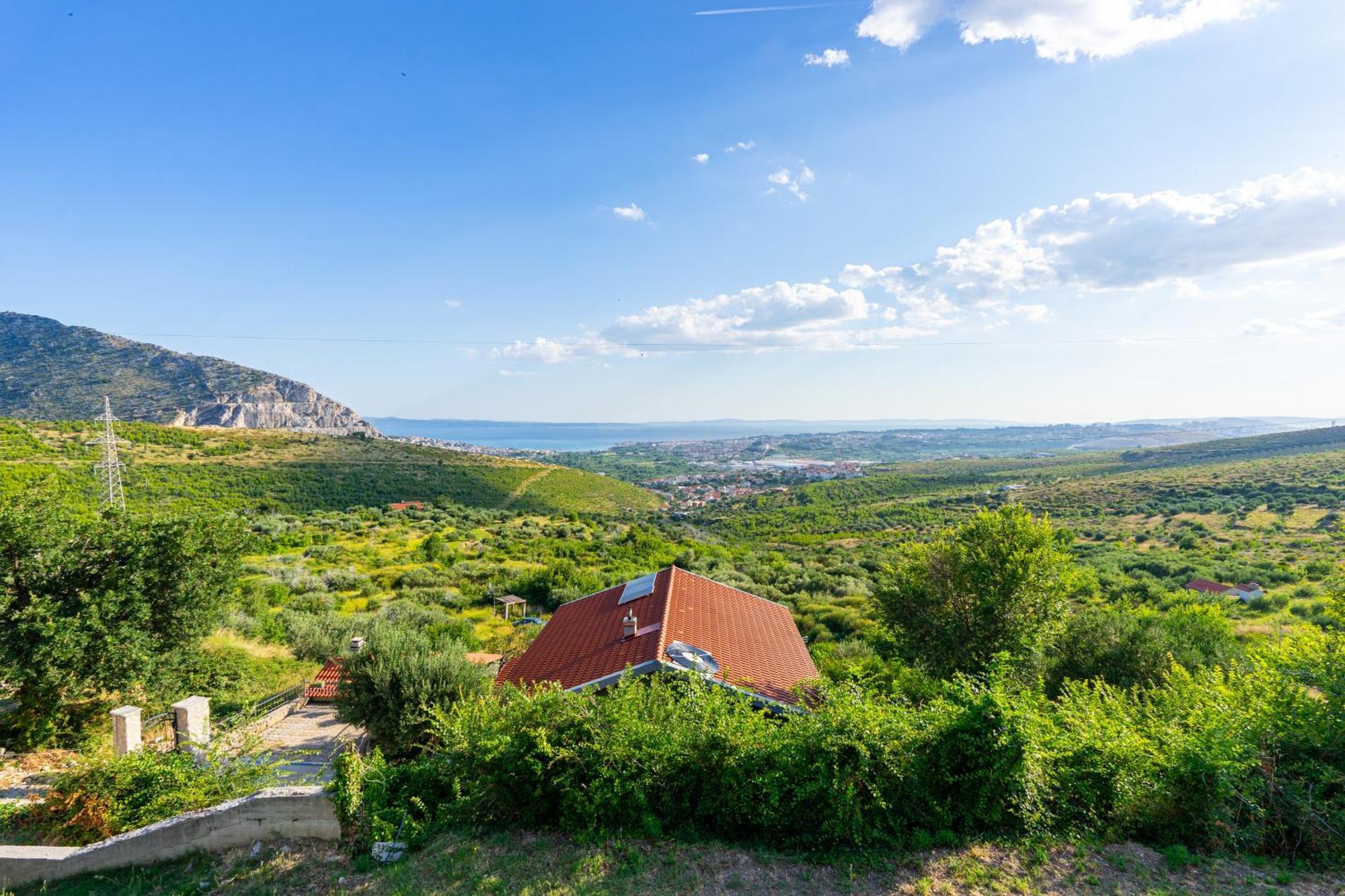 Olive Garden House In Zrnovnica With A View & Bbq别墅 外观 照片
