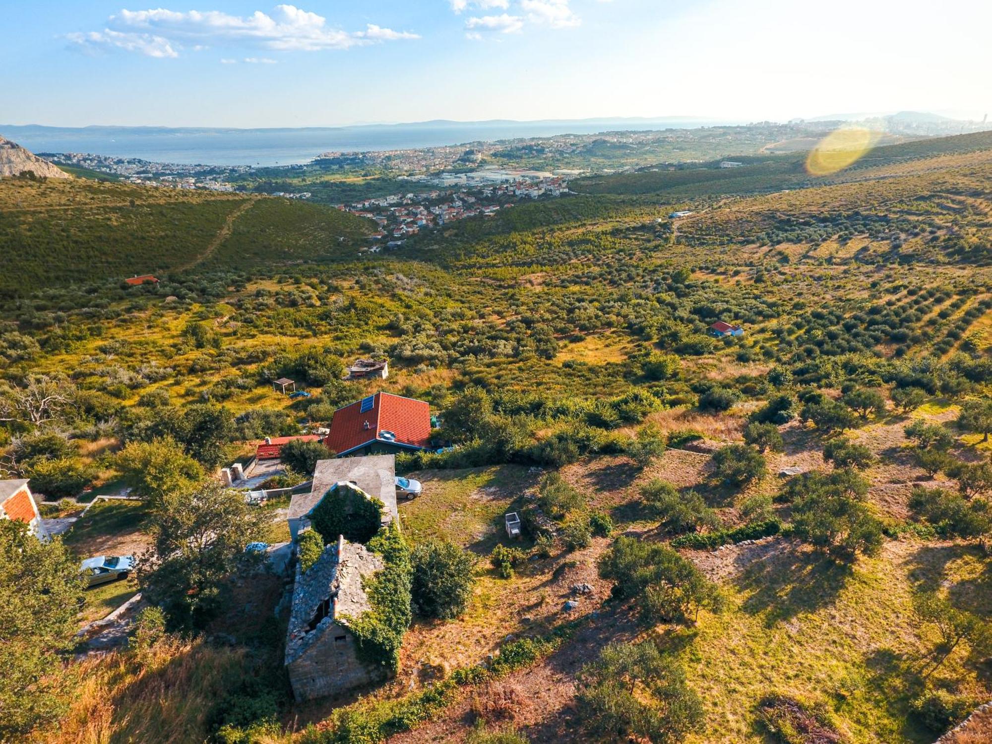 Olive Garden House In Zrnovnica With A View & Bbq别墅 外观 照片