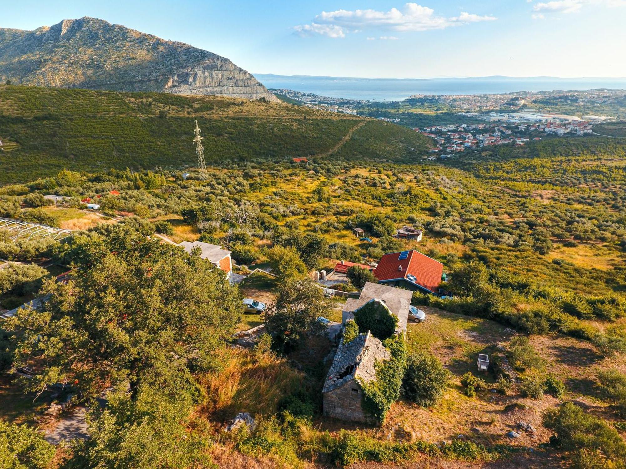 Olive Garden House In Zrnovnica With A View & Bbq别墅 外观 照片
